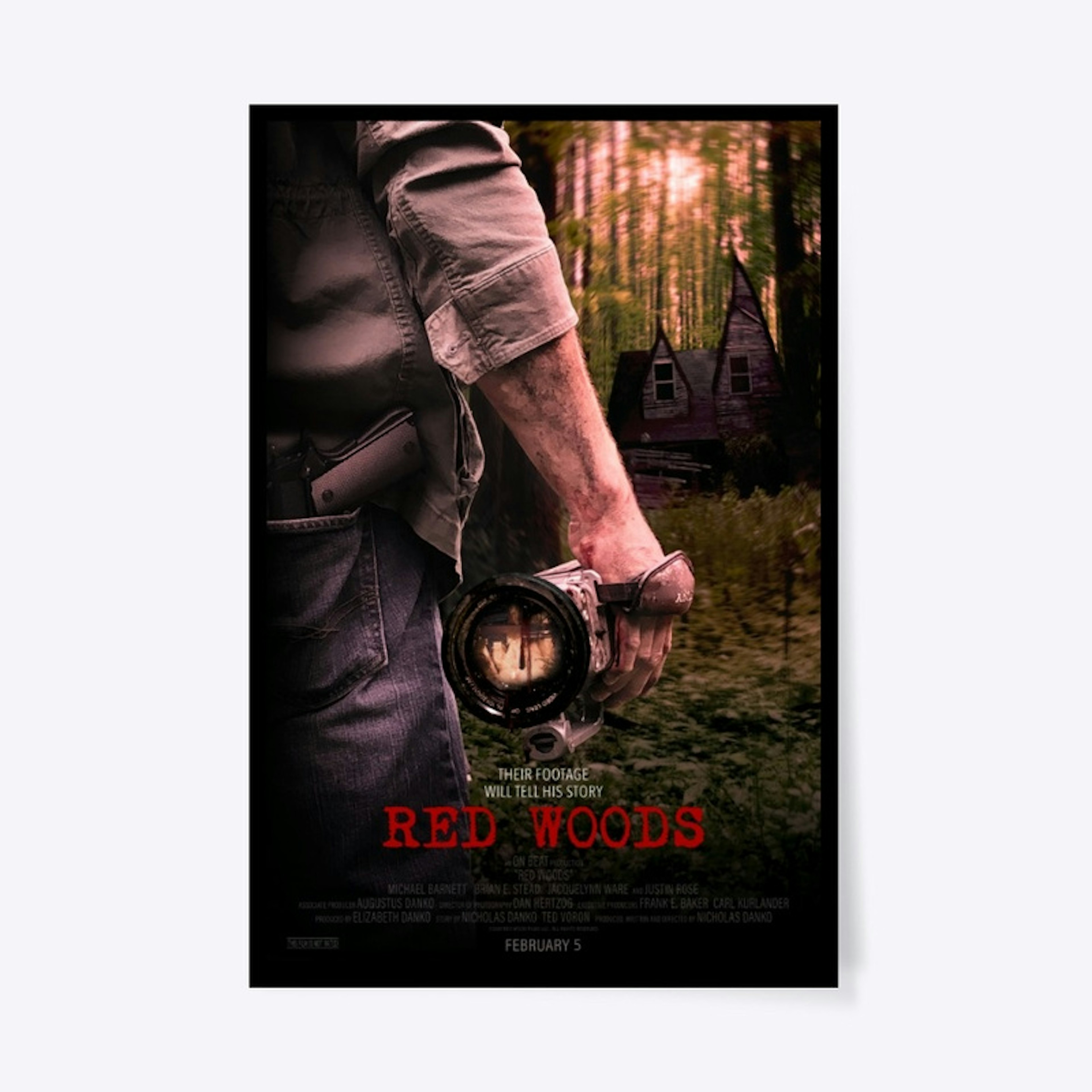 RED WOODS - MOVIE POSTER